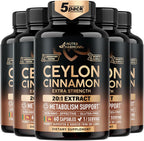 Ceylon Cinnamon Capsules - Energy Heart & Metabolism Support - 60 Capsules - Image 11