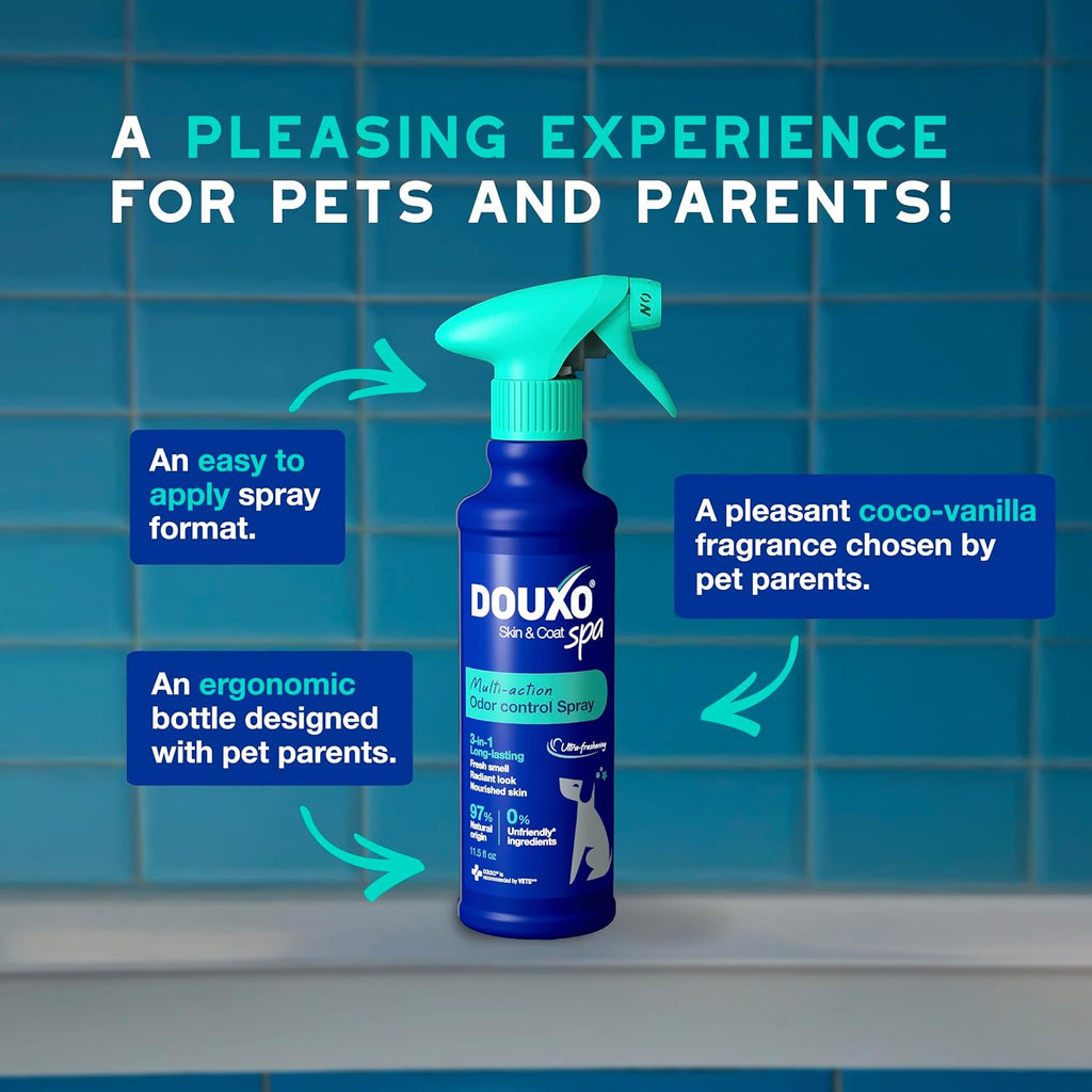 Authentic USA imported Douxo Spa grooming product for dogs