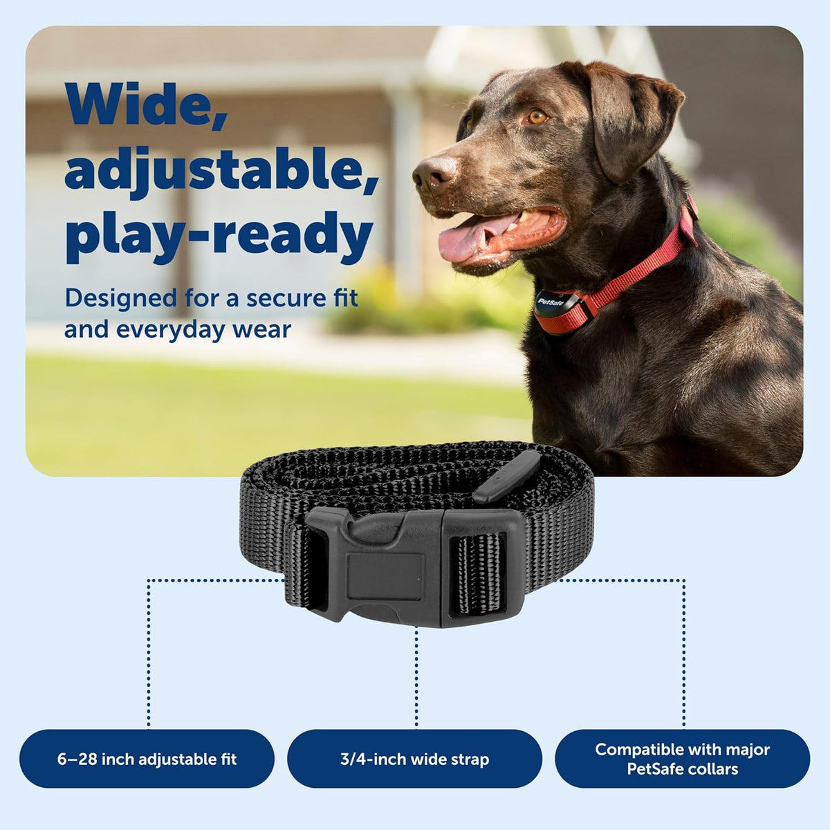 PetSafe collar strap compatible with wireless receivers