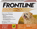 FRONTLINE Gold Flea & Tick Treatment for Small Dogs Up to 5 to 22 lbs., Pack of 3 - Image 11
