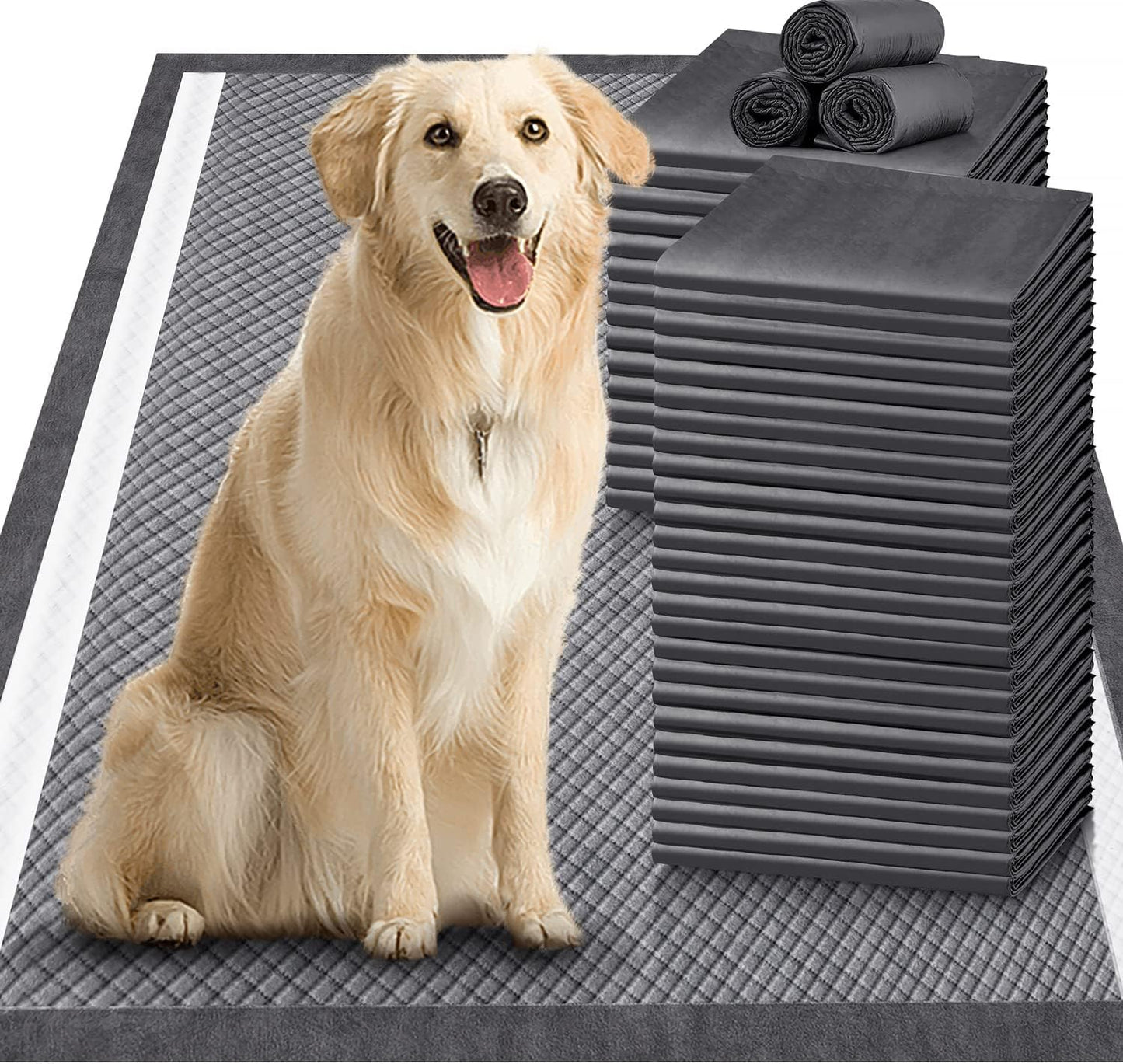 Gimars XL 6-Layer Ultra Absorbent 1200ml 48-Hour Leak-Proof Dog Pee Pads, Quick Dry Extra Large Puppy Pads for Puppy Training, Senior & Incontinent Dogs, Cats, Overnight Use, 28"x34", 30 Count - Image 13