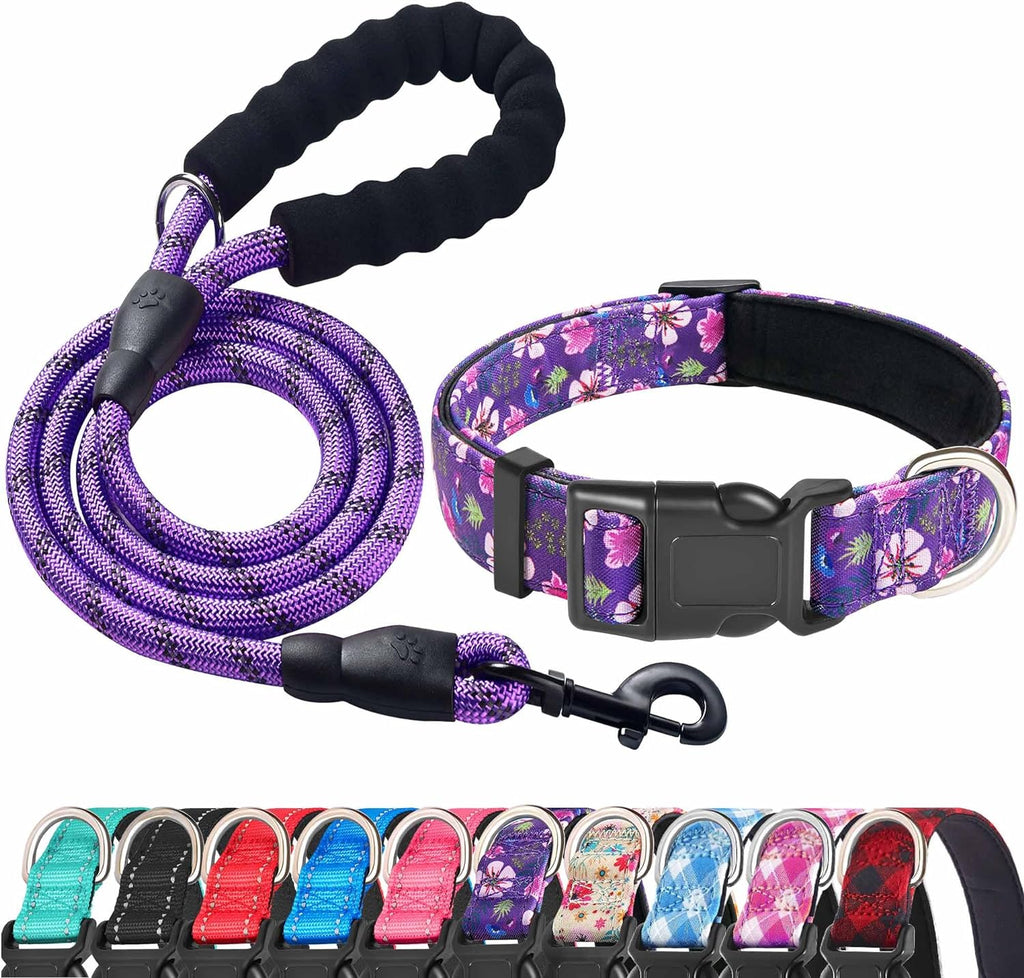 Ladoogo durable metal D-ring for dog leash attachment