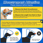 Padded neck cushion detail on premium imported pet recovery cone