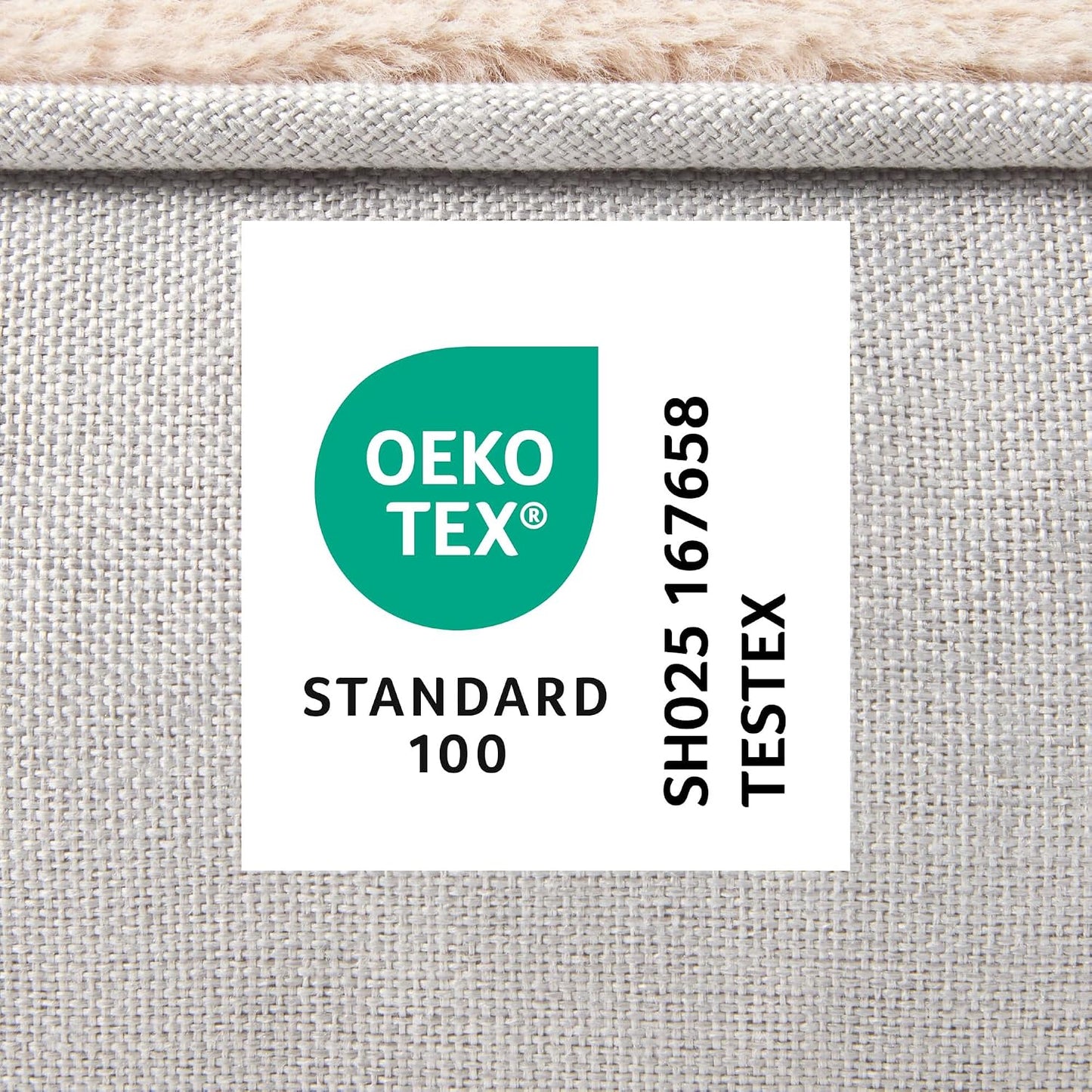 Town & Country Everyday CuddleTown Comfy Solid Bolster Sofa Pet Bed, Supportive & Calming Egg Crate Foam, Non-Slip Bottom, Machine Washable Cover, Grey, Large 35"x25"x8" - Image 10
