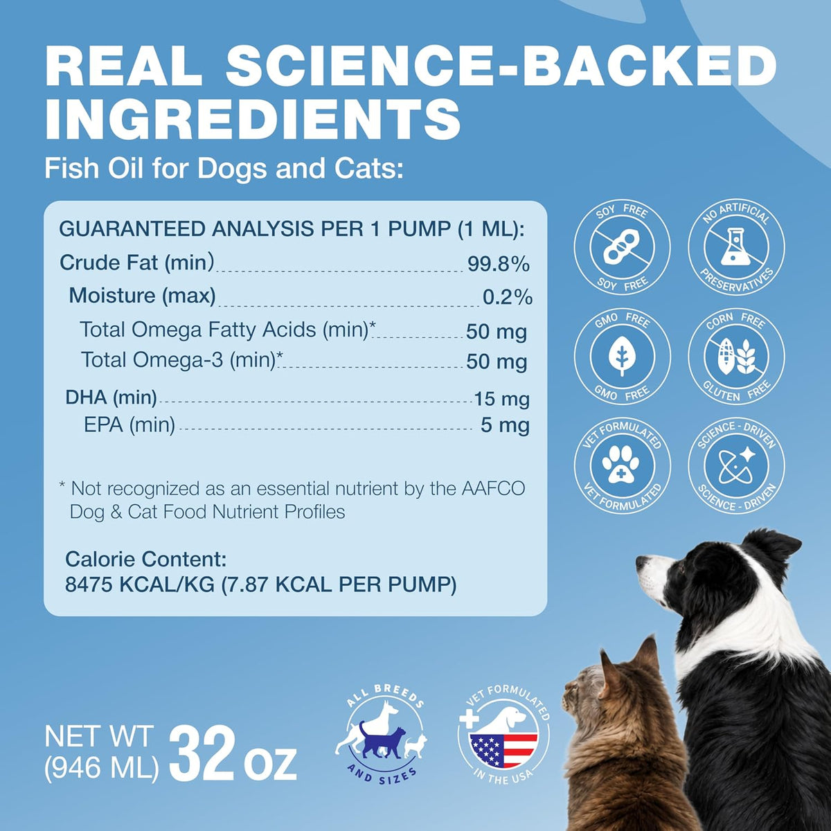 Chewia 32 fluid ounce dog and cat immunity support supplement