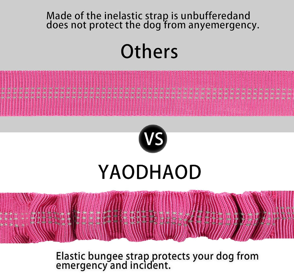 Yaodhaod dog seat belt attached to car headrest