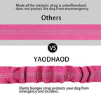 Yaodhaod dog seat belt attached to car headrest