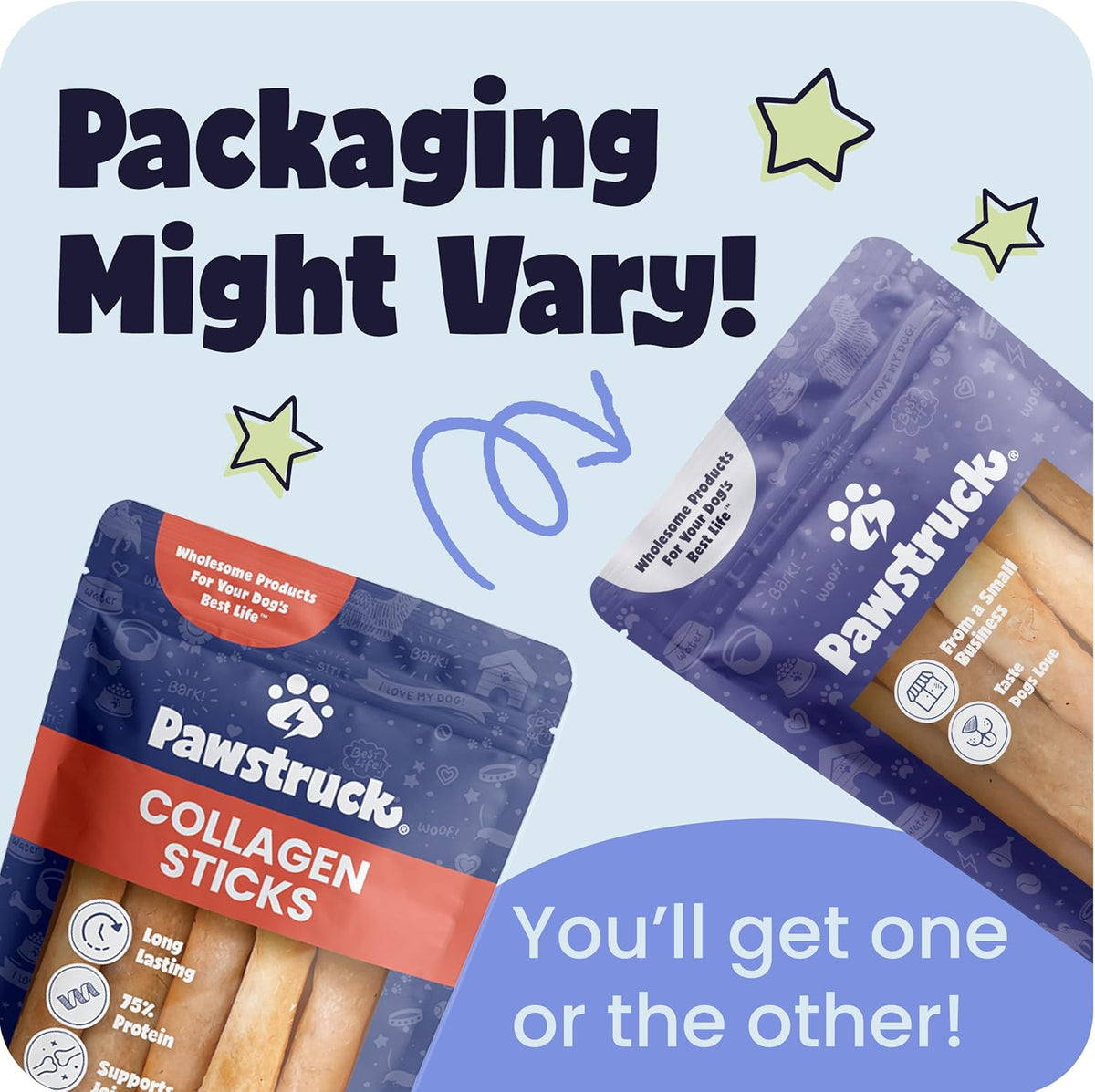 Pawstruck Natural Large 10-13" Beef Collagen Braids for Dogs - Long-Lasting Rawhide & Bully Stick Alternative, with Chondroitin & Glucosamine - 3 Pack - Image 10