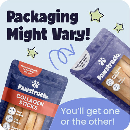 Pawstruck Natural Large 10-13" Beef Collagen Braids for Dogs - Long-Lasting Rawhide & Bully Stick Alternative, with Chondroitin & Glucosamine - 3 Pack - Image 10