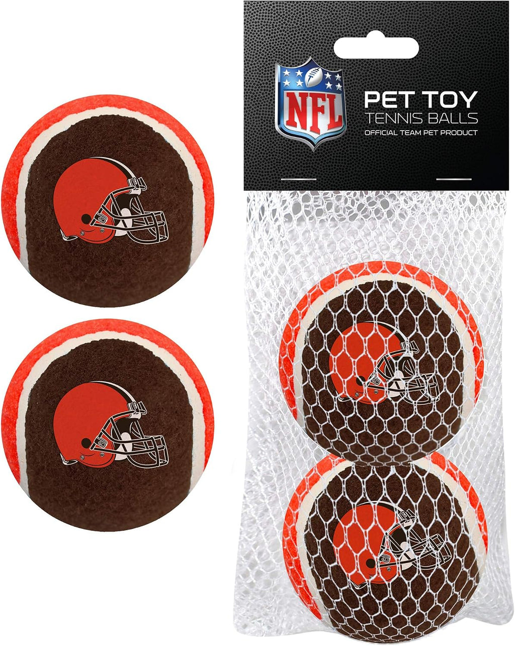 NFL NEW ENGLAND PATRIOTS TENNIS BALLS for DOGS & CATS - 2 piece set with Team Logo in Vibrant Team Color - Image 12