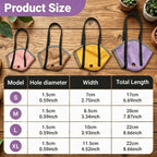 Hokable escape proof bird carrier brown small side profile