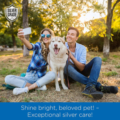 Painless topical silver nano mist application for pet burns and bites