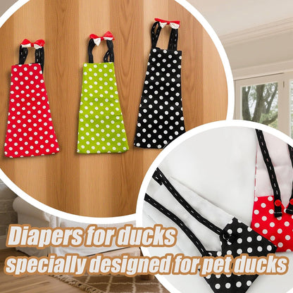 Reusable poultry diaper covers with waterproof inner lining pouch