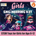 Butterfly EduFields STEM engineering project kit front view showing educational toy box packaging