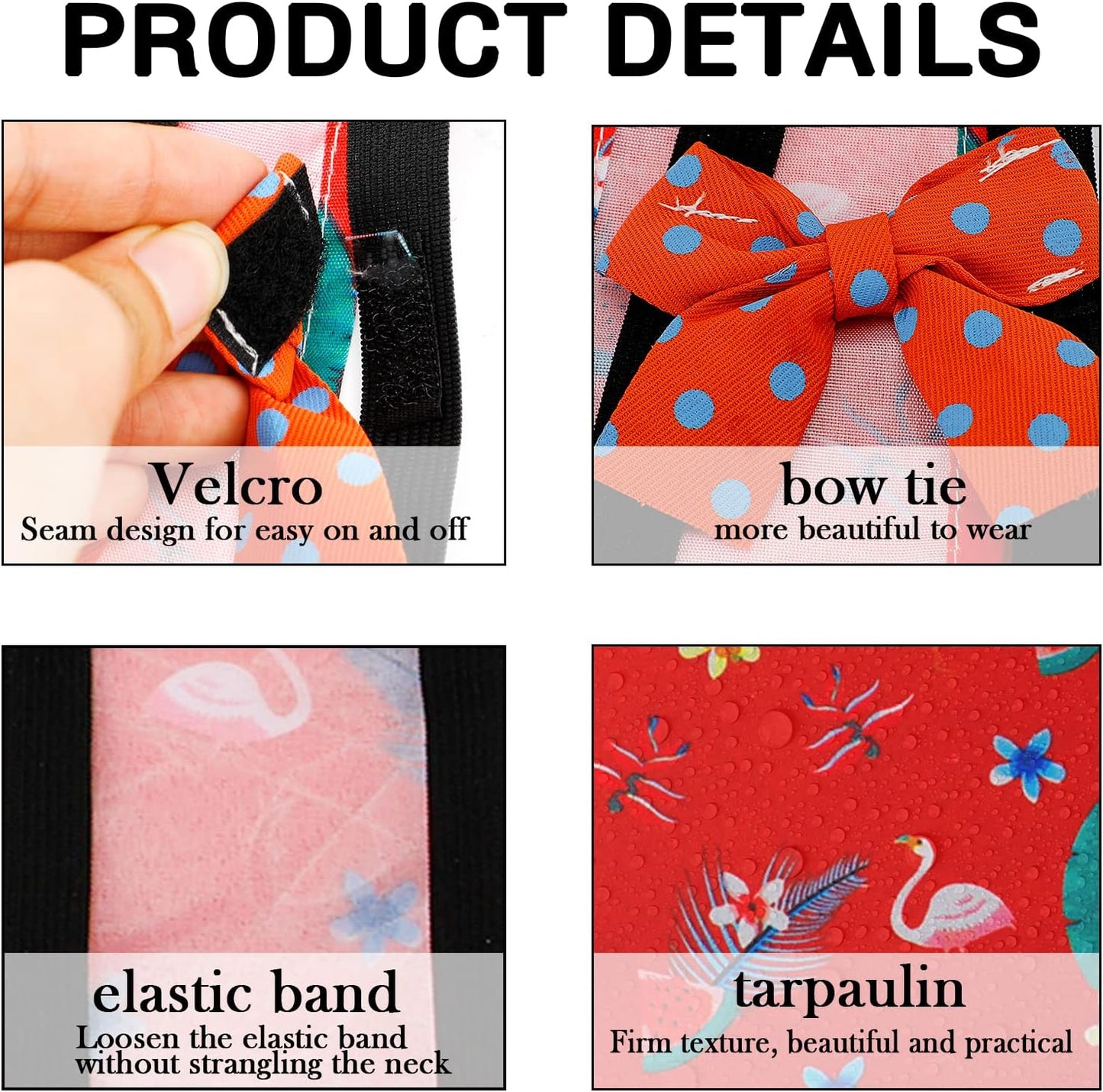 Reusable duck diapers with adjustable cross back elastic harness straps