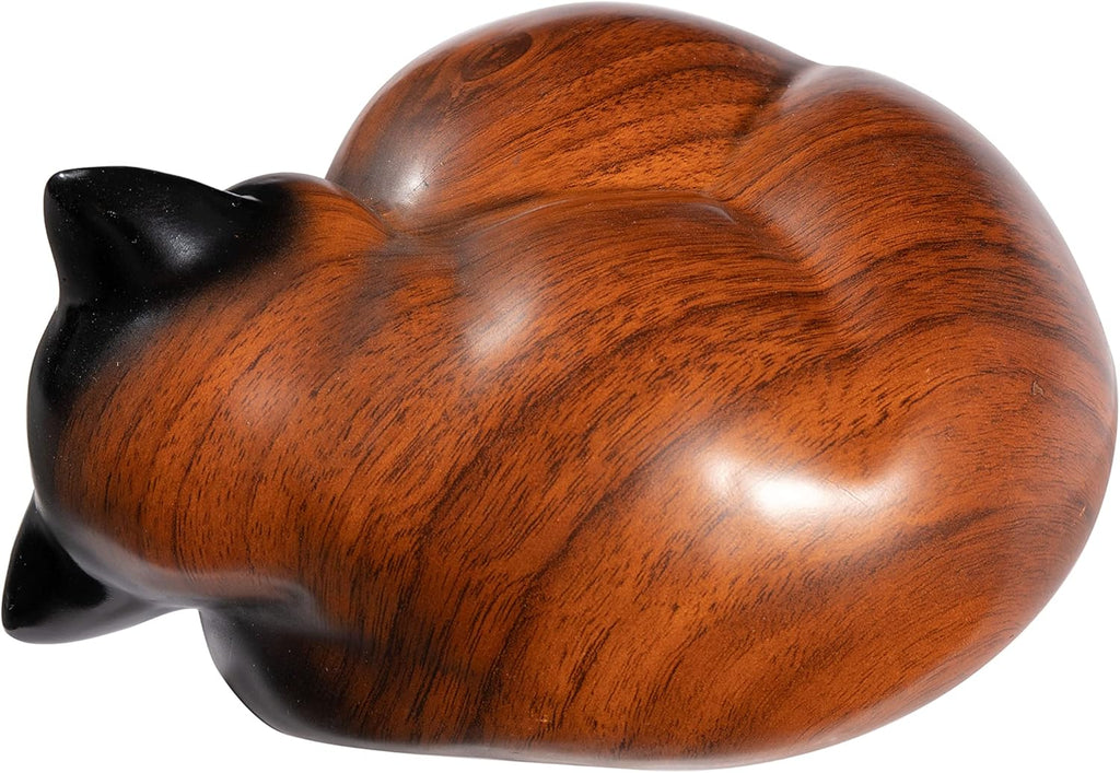 Pet Urns,Sleeping Resin Cremation Cat Urn, Cat Urns for Ashes, Small Animal Urn - Image 5