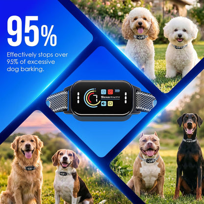 Two Koguzl dog bark collars in original packaging