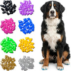 zetpo Dog Nail Caps & Claw Caps (100 pcs) - Anti Slip Dog Toe Grips & Covers for Hard Floors - Instant Traction & Mobility Support for Senior Dogs - Stops Scratches & Reduces Floor Noise (XL) - Image 14