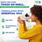 OdorXit eco friendly dog poo smell remover spray.