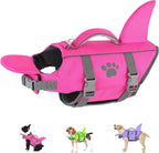 Dogcheer Shark Fin Dog Life Jacket, High Buoyancy Dog Life Vest with Chin Float for Swimming Boating, Adjustable Puppy Float Swim Vest for Small Medium Large Dogs -Taro Purple,S - Image 9