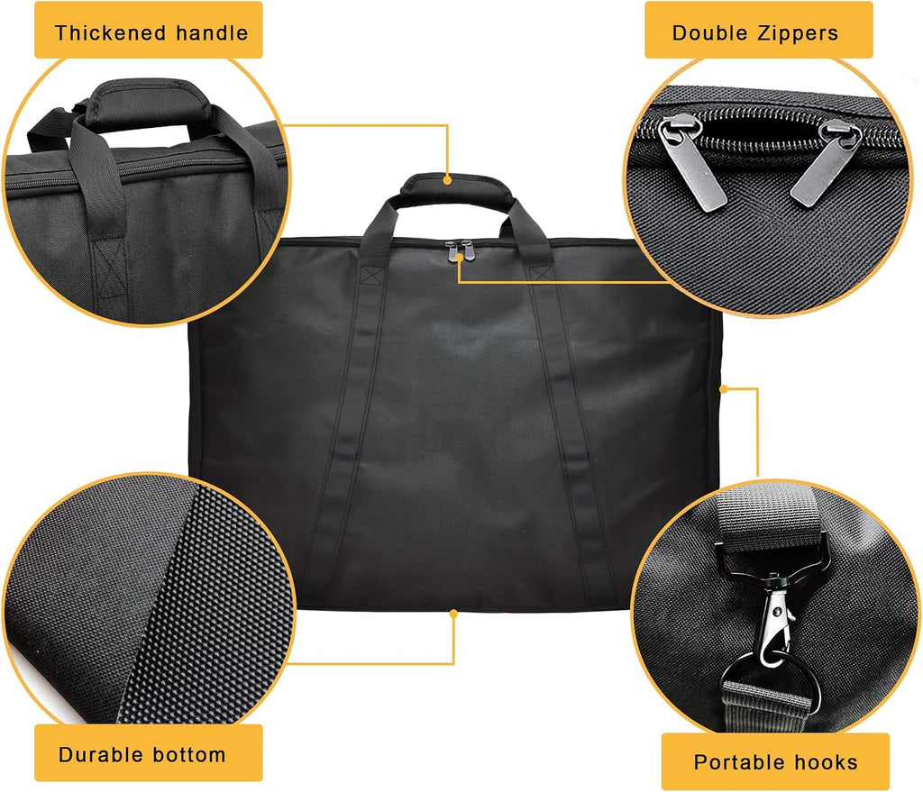 YUFYIG heavy duty oxford fabric dog playpen bag with adjustable shoulder strap