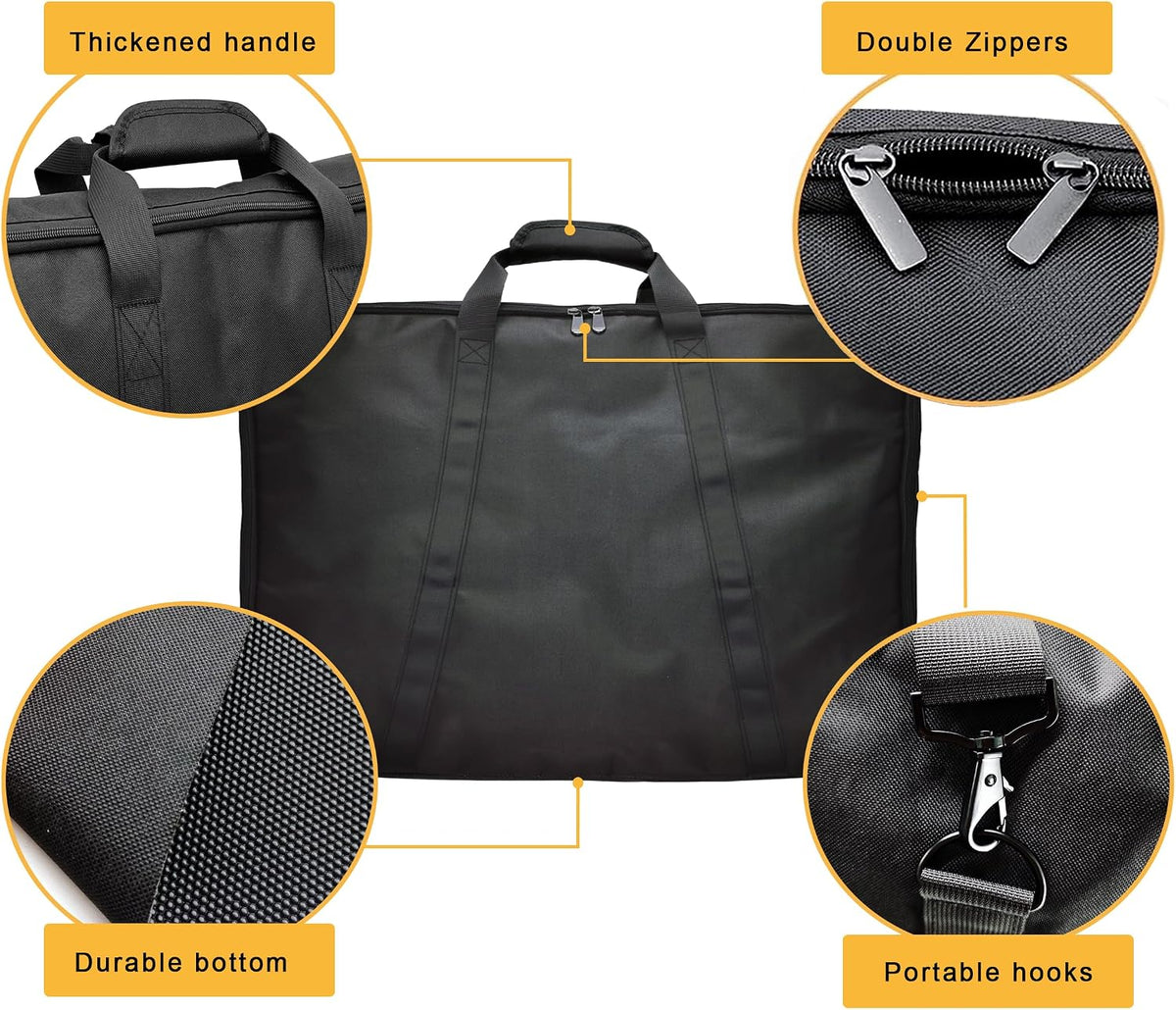 YUFYIG heavy duty oxford fabric dog playpen bag with adjustable shoulder strap