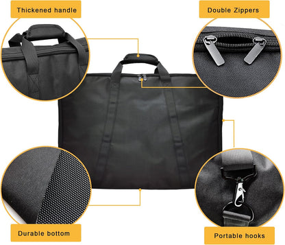 YUFYIG heavy duty oxford fabric dog playpen bag with adjustable shoulder strap