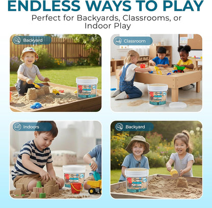 Close up texture of Trade Grade fine sifted play sand