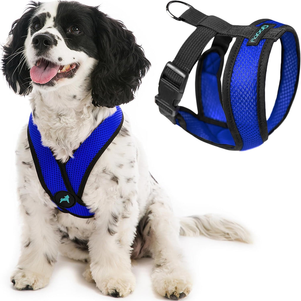 Gooby Comfort X Head in Harness - Pink, Small Harness Patented Choke-Free X Frame - Perfect on The Go Harness for Medium Dogs No Pull or Small Dogs for Indoor and Outdoor Use - Image 11