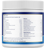 Healthy dog eating food mixed with Rx Vitamins powder