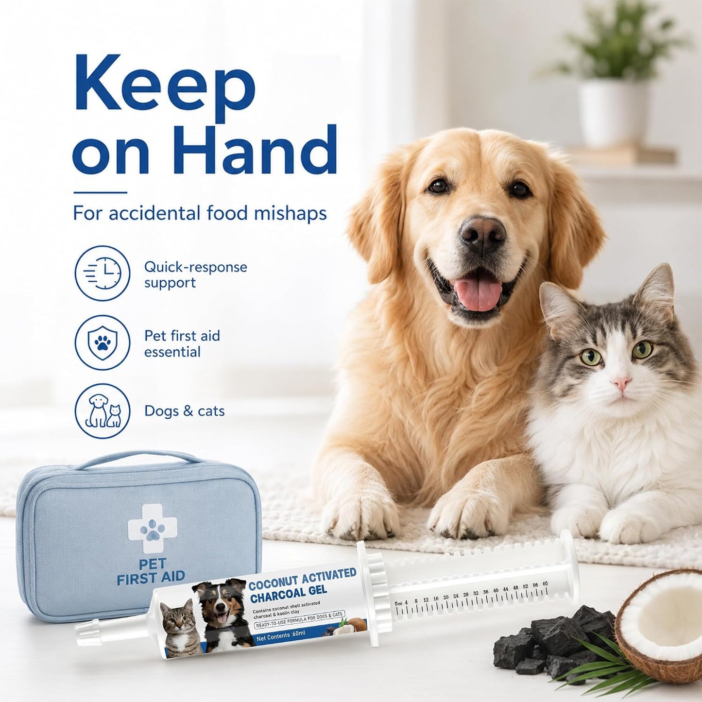 Vetriuntrix pet first aid oral paste syringe applicator showing the weight adjustment dial.