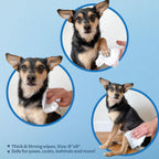 Alcohol free extra soft pet cleaning cloths for sensitive skin