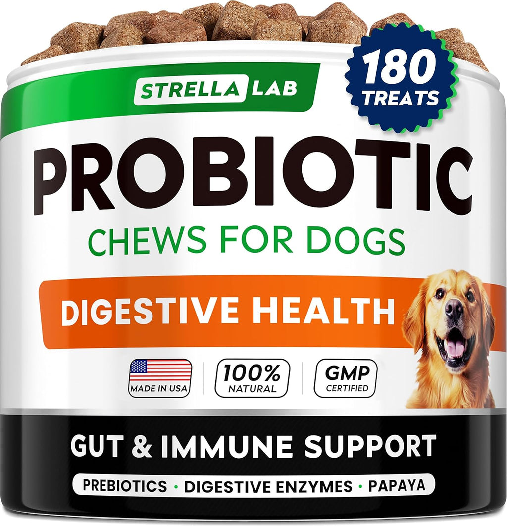 STRELLALAB Advanced Dog Dental Chews & Breath Freshener - Dog Teeth Cleaning Treats, Bad Breath Control, Plaque & Tartar Off, Pet Oral Care, Pro Perio Support, Lab Co Bright Formula - 90 Treats - Image 13