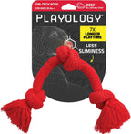 Playology Dog Toys | Dri-Tech Rope Tug of War Dog Toy for Tough Chewers | Peanut Butter Scented Jumbo Tug Rope Toys for Large Dogs - Image 12