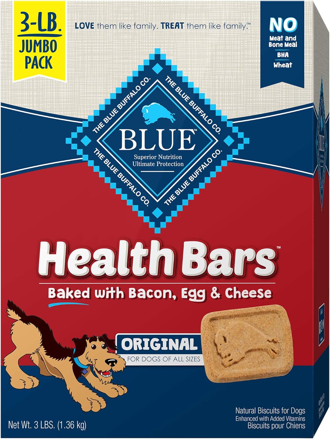 Blue Buffalo Health Bars Pumpkin & Cinnamon Crunchy Dog Biscuits, Oven-Baked with Pumpkin & Natural Ingredients, Healthy Dog Treats with No Artificial Flavors or Preservatives, 16 oz. - Image 13