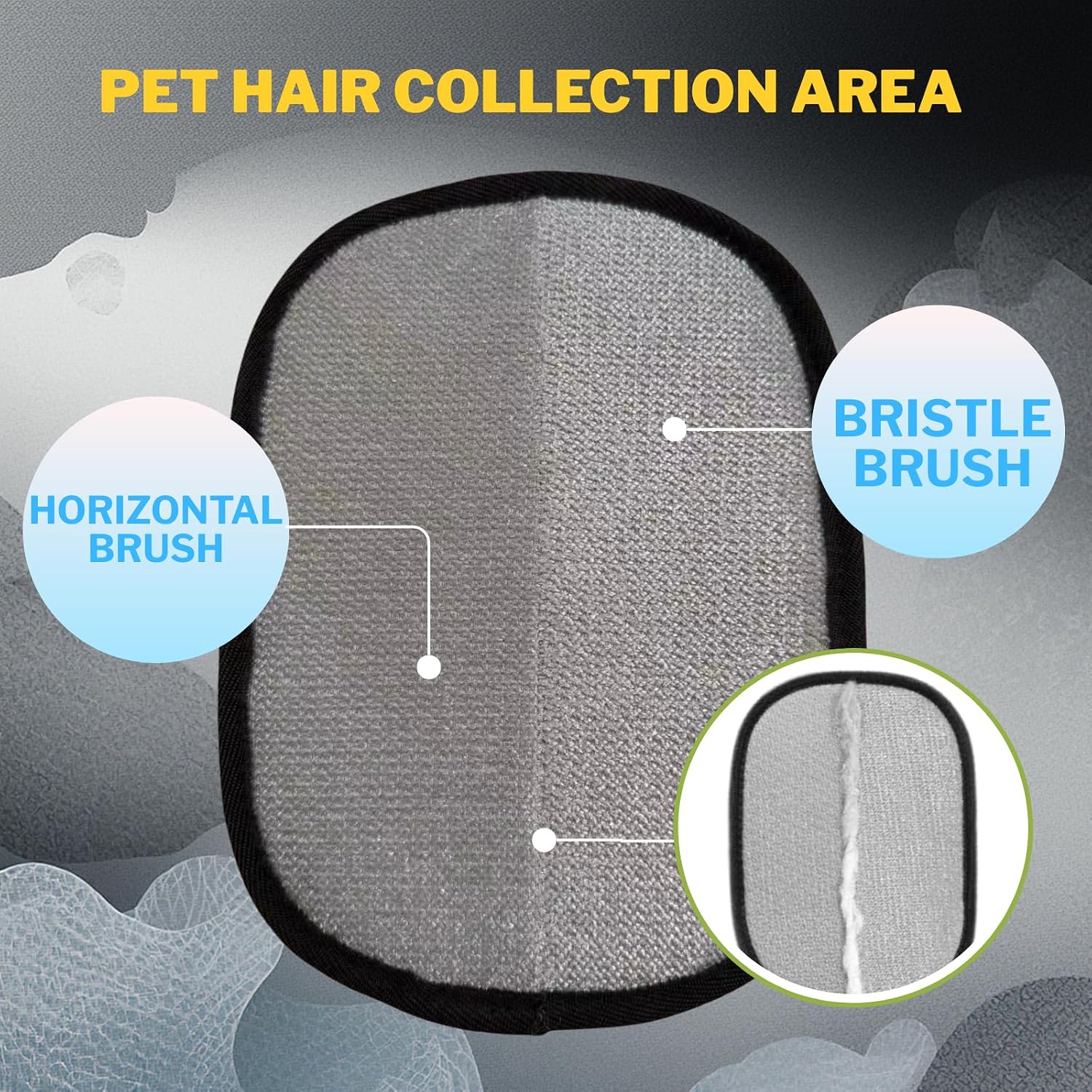 PotatoLife reusable lint remover mitt for clothing