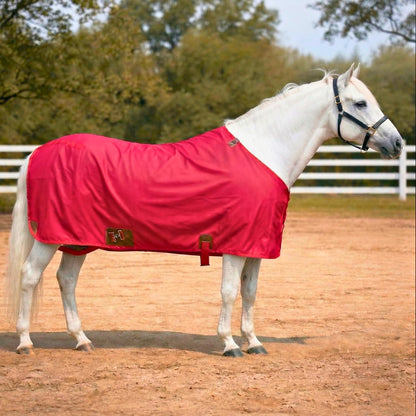 Nylon Horse 420D Stable Sheet | Breathable & Durable Horse Sheet | Keeps Coat Clean, Smooth & Shiny | Adjustable Fit Summer Sheet (60"- 86" Sizes) - Image 10