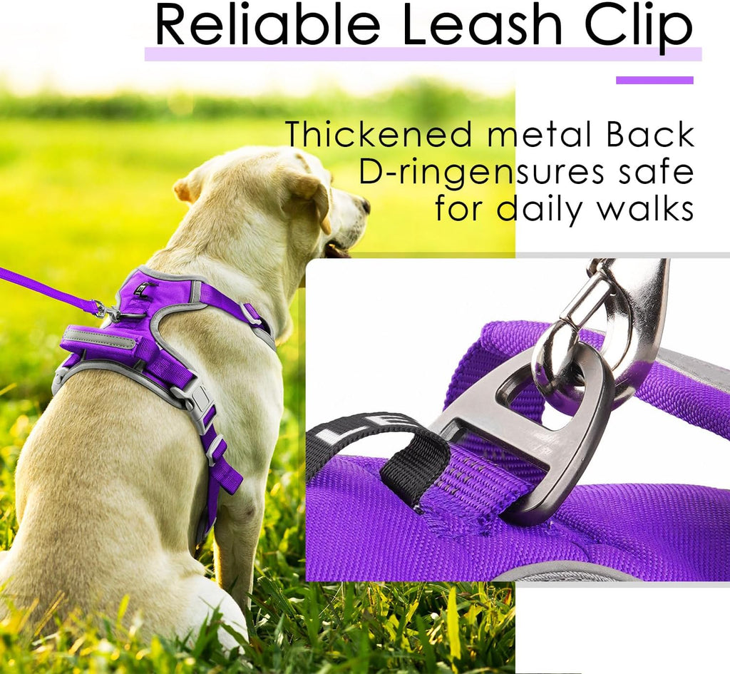 Reflective strips on ThinkPet sport dog vest harness