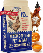 Hatortempt 10lb Black Soldier Fly Larvae for Chickens, Calci Chicken Treats - Image 10