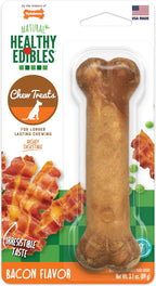 Nylabone Healthy Edibles Natural Dog Chews Long Lasting Roast Beef Flavor Treats for Dogs, Medium/Wolf (2 Count) - Image 13