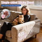 Close up of 0.15mm thick cat claw scratch guard tape