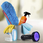 GearLight ultraviolet flashlight being used for resin curing and crafting