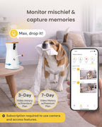Furbo 360 degrees Dog Camera [Subscription Required] Unlock w/Paid Plan: Home Security & Dog Safety Alerts, Rotating Pet Treat Toss, 2-Way Speaker (Low Risk, 3mo Min. Cancel Anytime) - Image 13