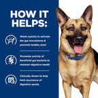 Hill's Prescription Diet Gastrointestinal Biome dog food ingredients and nutritional analysis label
