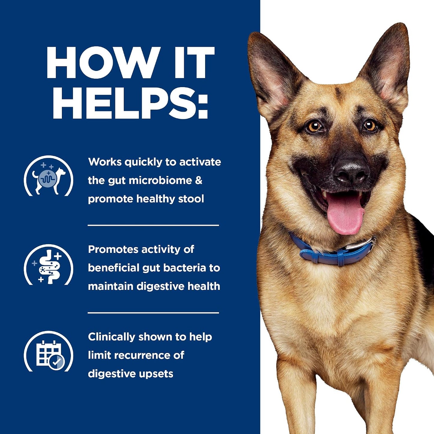Hill's Prescription Diet Gastrointestinal Biome dog food ingredients and nutritional analysis label