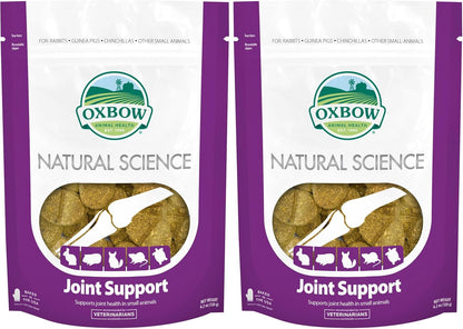 Oxbow Natural Science Joint Support front view of two 4.2 ounce bags