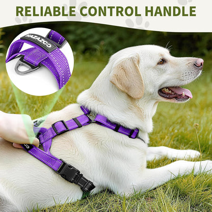 Side view of Kazazoo nylon harness showing adjustable straps