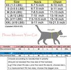 Cat Harness and Leash Set for Walking Escape Proof, Blue, Large - Image 2