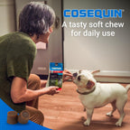 Cosequin minis maximum strength soft chews for toy breeds close up view