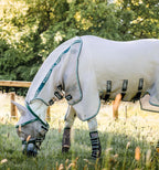 Horseware Rambo Flybuster oatmeal sage beige green 75 inches side view